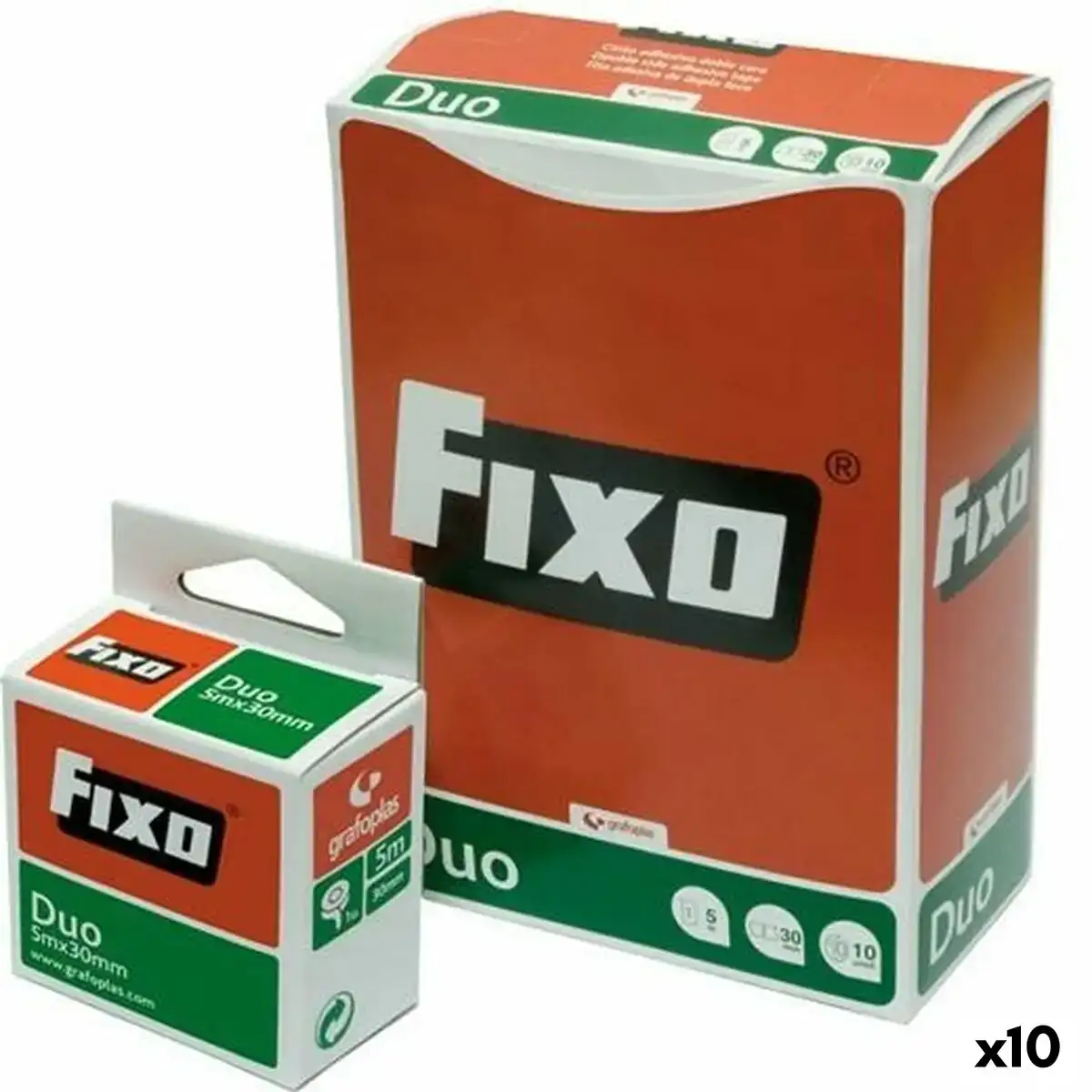 Ruban adhesif fixo 30 mm double face 5 m 10 unites _1005. Bienvenue chez DIAYTAR COTE D'IVOIRE - Où le Shopping Rencontre la Qualité. Explorez notre sélection soigneusement conçue et trouvez des produits qui définissent le luxe abordable.
