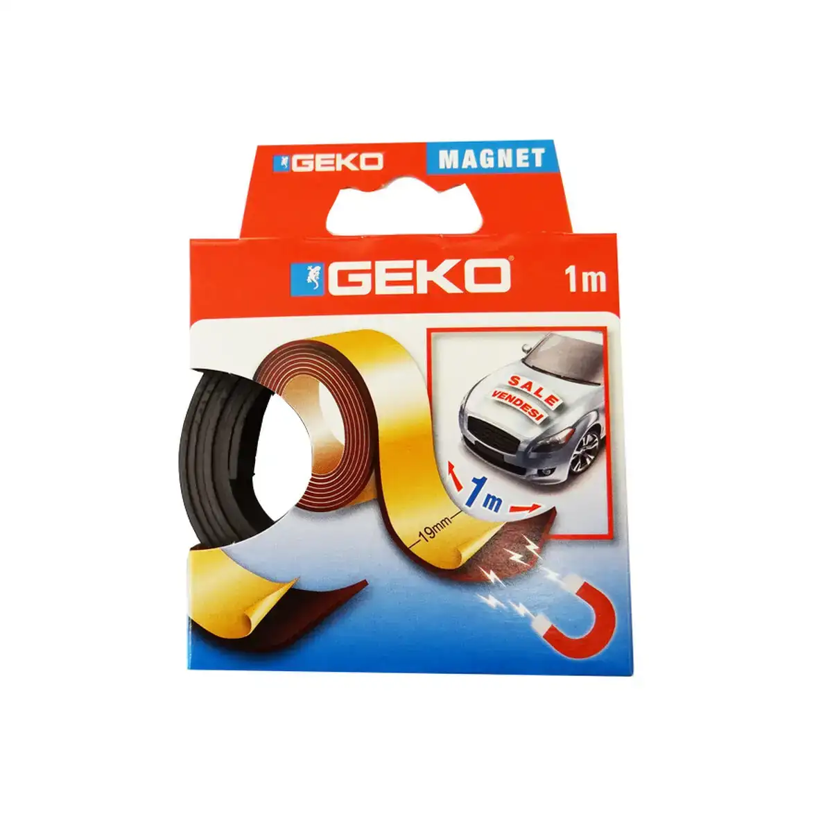 Ruban adhesif geko 19 mm x 1 m noir_3435. DIAYTAR COTE D'IVOIRE - Où Choisir est une Célébration. Découvrez notre sélection de produits qui représentent la diversité et la joie du Côte d'Ivoire, à chaque étape de votre vie.