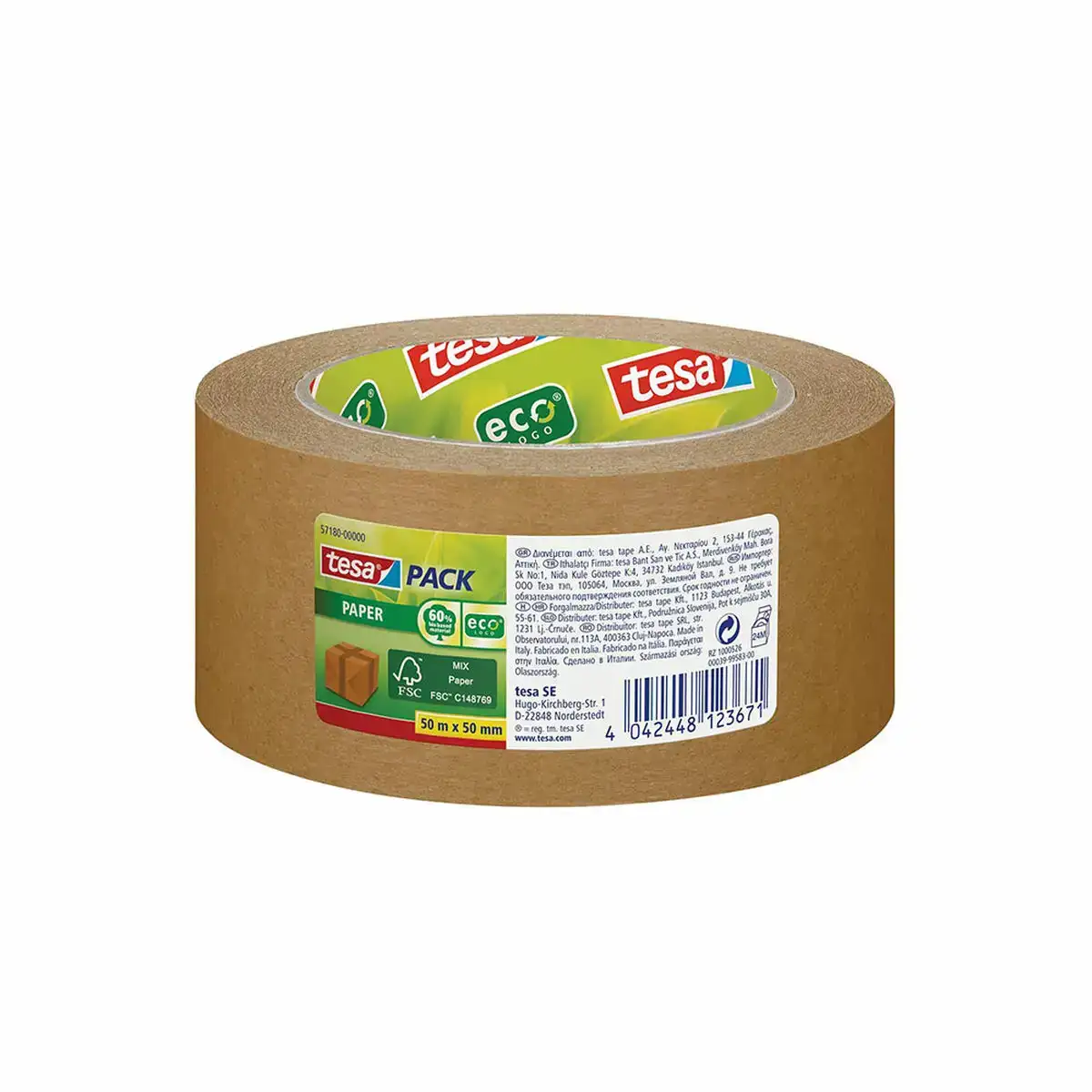 Ruban adhesif tesa 50 mm 50 m ecologique emballage extra fort carton recyclado_6243. DIAYTAR COTE D'IVOIRE - L'Art de Vivre le Shopping en Ligne. Découvrez notre plateforme intuitive et trouvez des produits qui vous inspirent et vous enchantent, à chaque clic.
