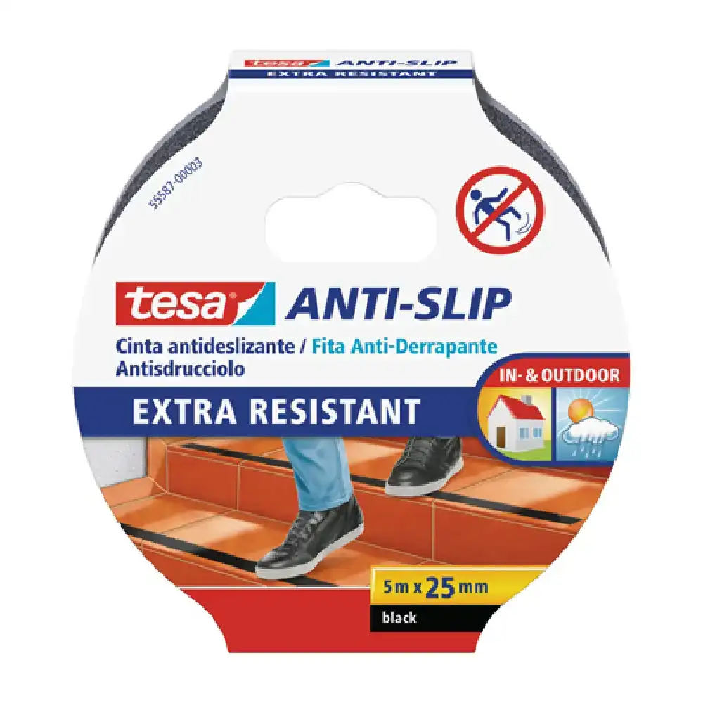 Ruban adhesif tesa noir 5 m antiderapant_8035. DIAYTAR COTE D'IVOIRE - Où la Qualité et la Diversité Fusionnent. Explorez notre boutique en ligne pour découvrir une gamme variée de produits qui incarnent l'excellence et l'authenticité.