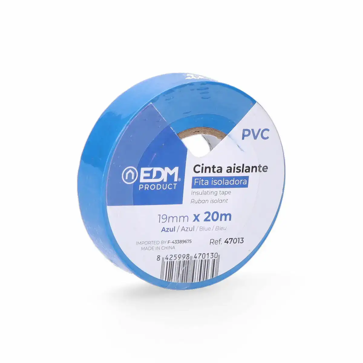 Ruban isolant edm bleu pvc 20 m x 19 mm _7135. DIAYTAR COTE D'IVOIRE - Là où la Diversité Rencontre la Qualité. Parcourez notre gamme complète et trouvez des produits qui incarnent la richesse et l'unicité du Côte d'Ivoire.