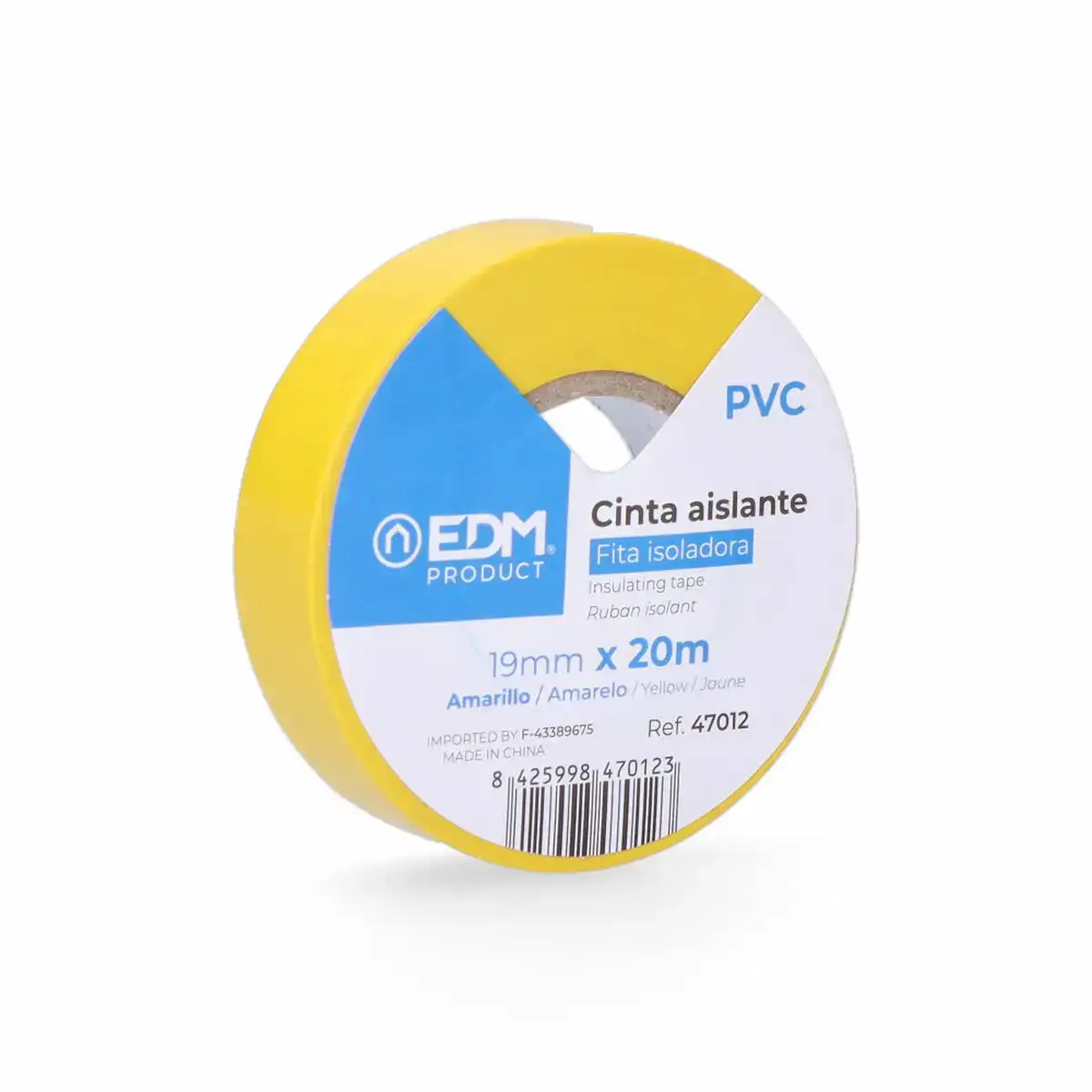 Ruban isolant edm jaune pvc 20 m x 19 mm _5631. DIAYTAR COTE D'IVOIRE - Votre Source de Trésors Culturels. Naviguez à travers notre catalogue et trouvez des articles qui mettent en avant la richesse de la culture sénégalaise.