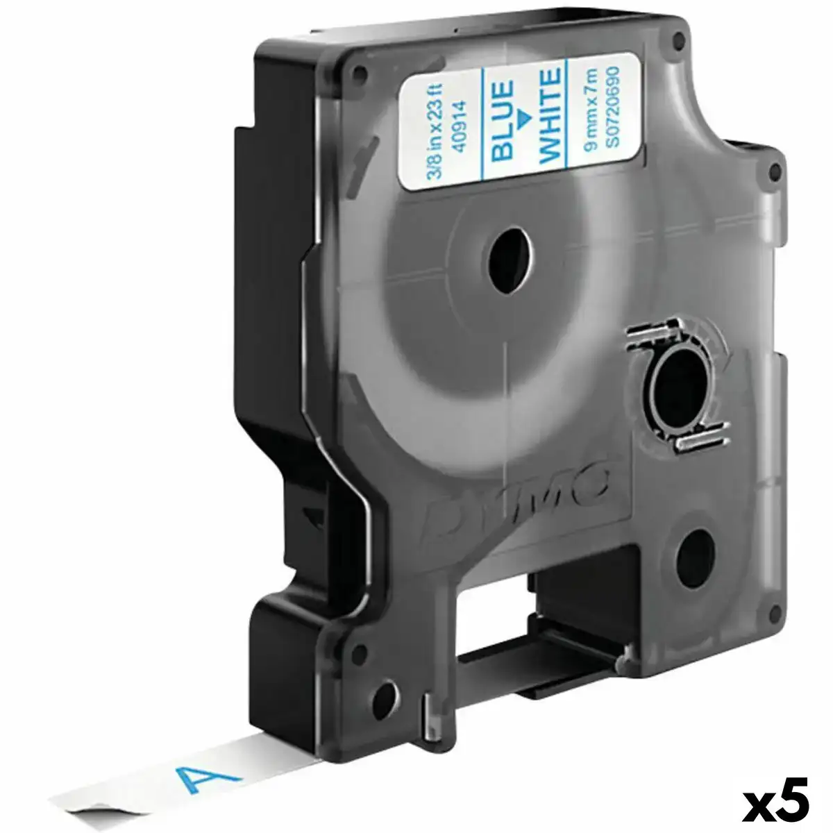 Ruban lamine pour etiqueteuses dymo d1 40914 labelmanager tm bleu blanc 9 mm 5 unites _8906. DIAYTAR COTE D'IVOIRE - Où le Shopping est un Plaisir Engagé. Parcourez notre catalogue et choisissez des produits qui respectent vos valeurs et vos attentes.