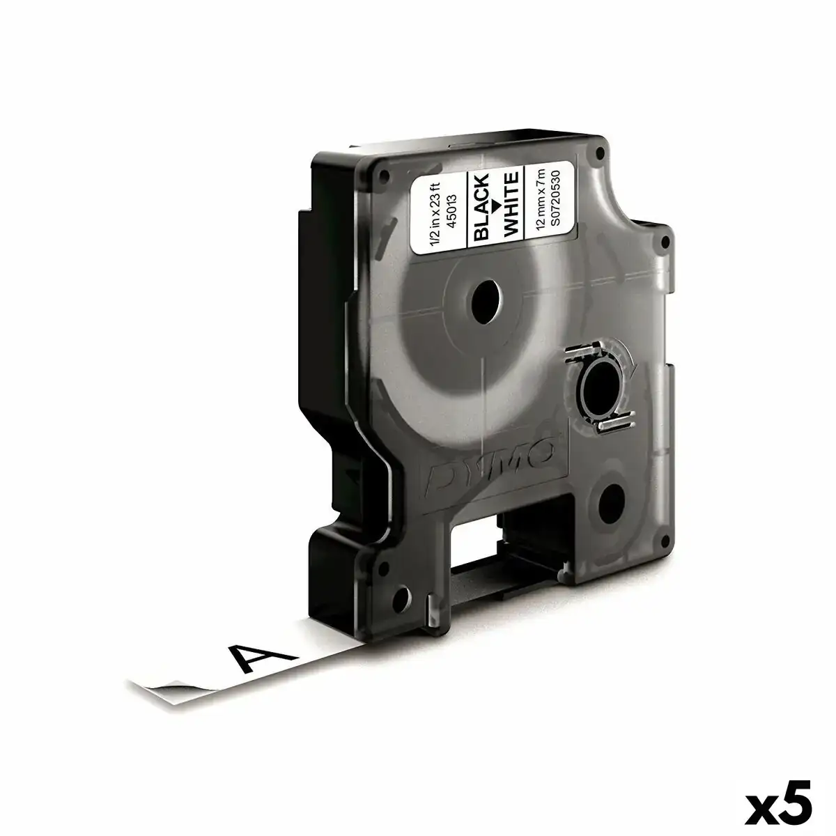 Ruban lamine pour etiqueteuses dymo d1 45013 labelmanager tm blanc 12 mm noir 5 unites _5230. Entrez dans l'Univers de DIAYTAR COTE D'IVOIRE - Où l'Authenticité Renouvelle Votre Quotidien. Explorez notre gamme de produits et trouvez des articles qui reflètent votre essence.