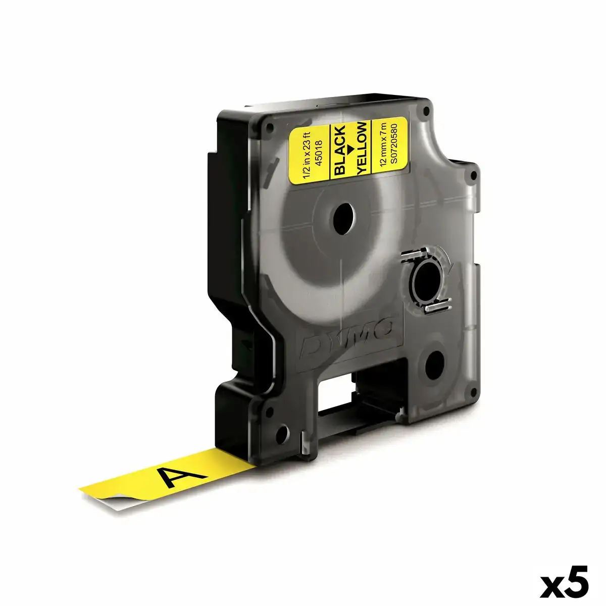 Ruban lamine pour etiqueteuses dymo d1 45018 labelmanager tm jaune 12 mm noir 5 unites _7985. Entrez dans le Monde de DIAYTAR COTE D'IVOIRE - Où la Satisfaction est la Priorité. Explorez notre sélection pensée pour vous offrir une expérience de shopping qui va au-delà de vos attentes.