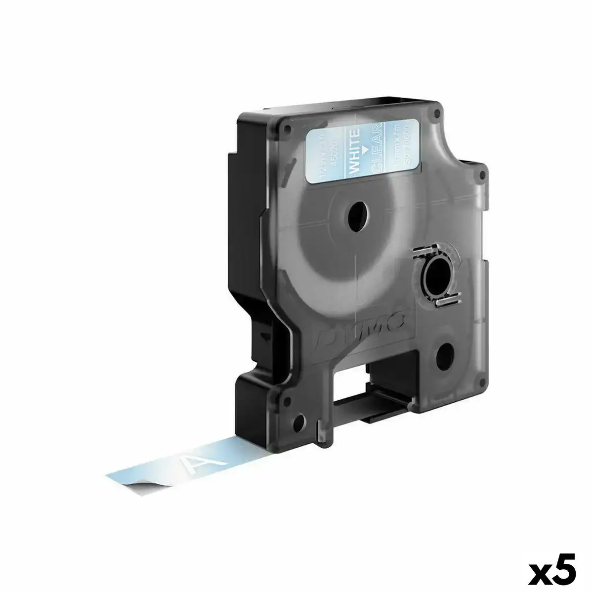 Ruban lamine pour etiqueteuses dymo d1 45020 labelmanager tm transparent blanc 12 mm 5 unites _8059. DIAYTAR COTE D'IVOIRE - Là où Chaque Produit a son Propre Éclat. Explorez notre boutique en ligne et trouvez des articles qui ajoutent de la brillance à votre quotidien.