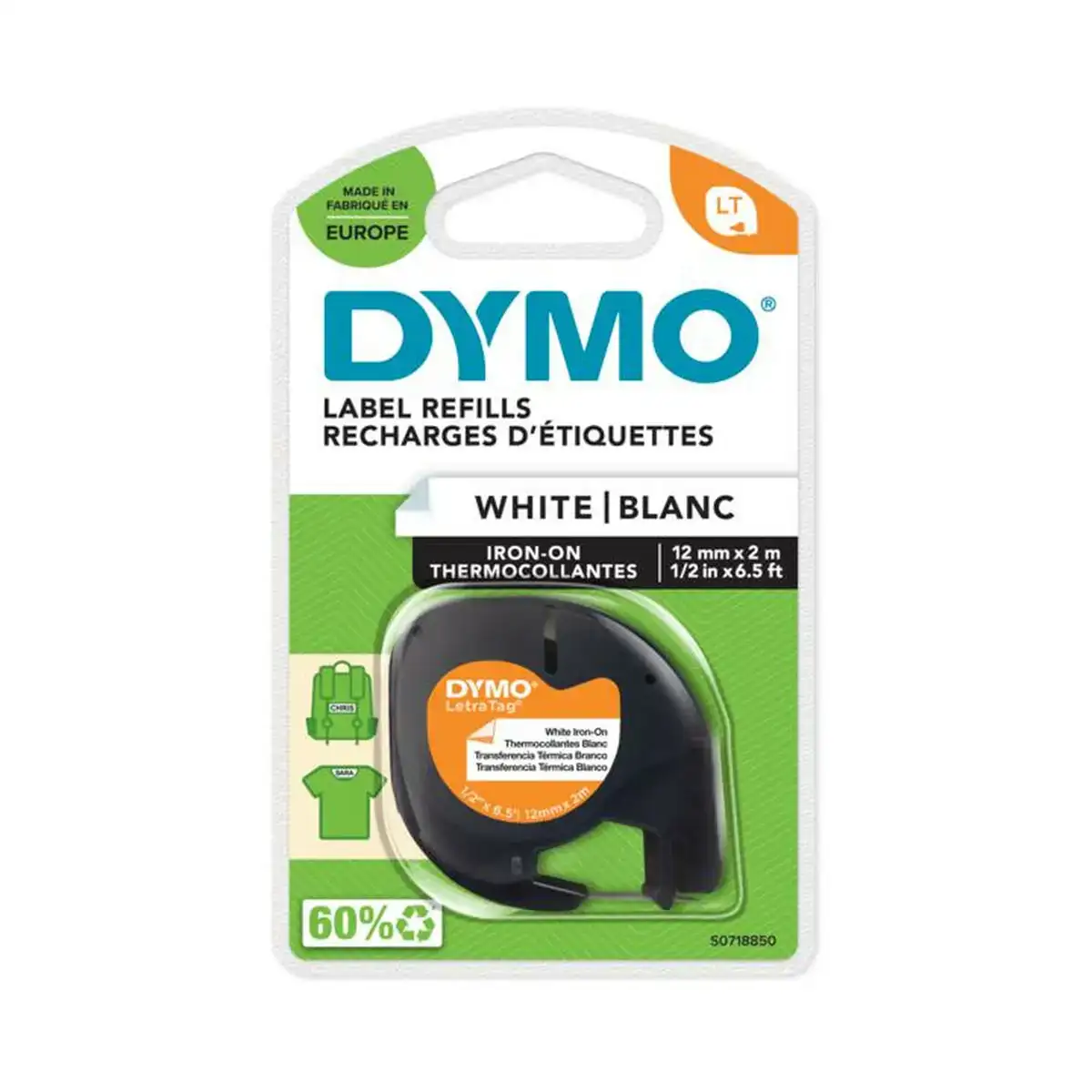 Ruban stratifie dymo s0718850 noir noir blanc_5016. DIAYTAR COTE D'IVOIRE - Votre Portail Vers l'Élégance Accessible. Parcourez notre boutique en ligne pour découvrir des produits qui incarnent le luxe à des prix abordables.