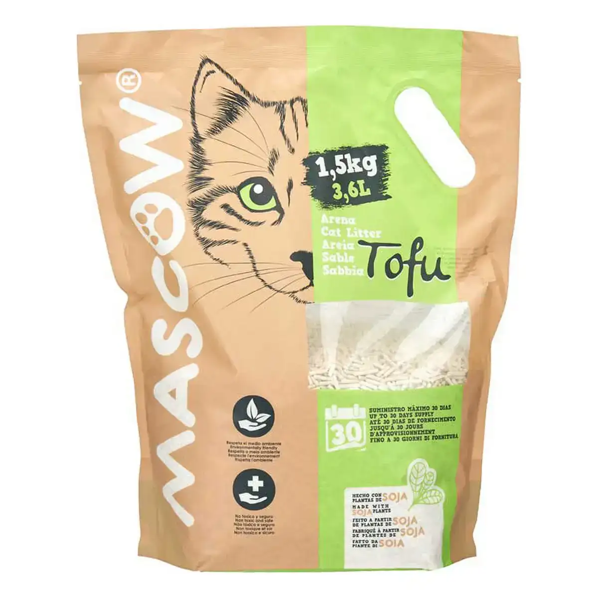 Sable pour chats tofu 1 5 kg blanc_4873. Bienvenue chez DIAYTAR COTE D'IVOIRE - Où le Shopping Devient un Plaisir. Découvrez notre boutique en ligne et trouvez des trésors qui égaieront chaque jour de votre vie.