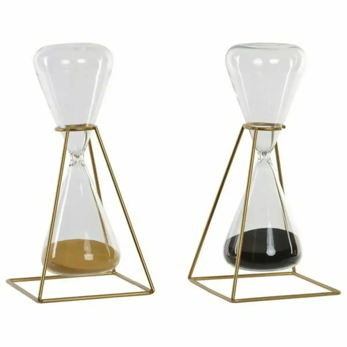 Sablier dkd home decor or dore 2 pcs reconditionne b _7646. DIAYTAR COTE D'IVOIRE - Où Choisir Devient une Expérience Personnalisée. Explorez notre boutique en ligne pour découvrir des produits qui s'adaptent à votre style et à votre essence.