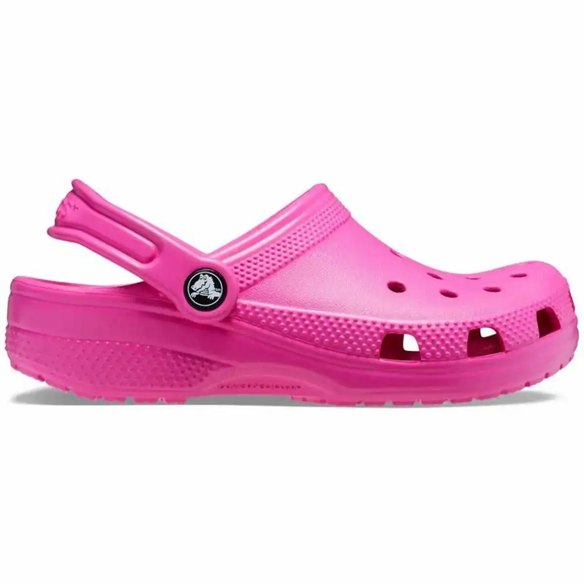 Sabots crocs classic fuchsia enfants_2216. DIAYTAR COTE D'IVOIRE - Votre Escale Shopping incontournable. Explorez notre boutique en ligne et dénichez des trésors qui reflètent la richesse culturelle et la modernité du Côte d'Ivoire.