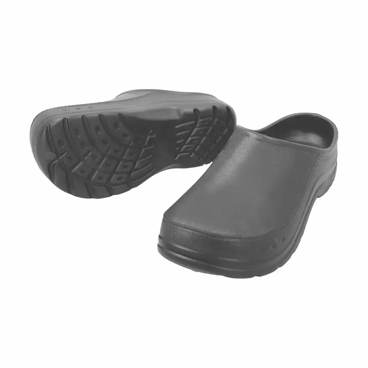 Sabots stocker gris_9034. DIAYTAR COTE D'IVOIRE - Votre Escale Shopping incontournable. Explorez notre boutique en ligne et dénichez des trésors qui reflètent la richesse culturelle et la modernité du Côte d'Ivoire.