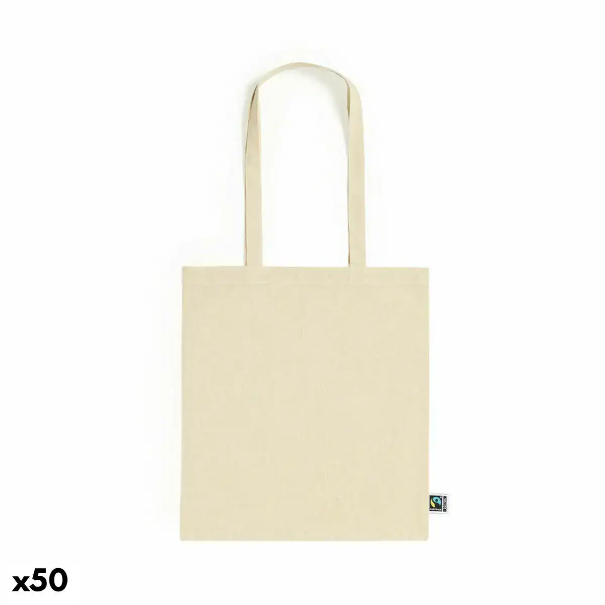 Sac 141265 beige 100 coton naturel 70 cm 50 unites _7219. DIAYTAR COTE D'IVOIRE - Où Choisir est un Acte d'Amour pour le Côte d'Ivoire. Explorez notre boutique en ligne et choisissez des articles qui célèbrent la culture et l'artisanat du pays.