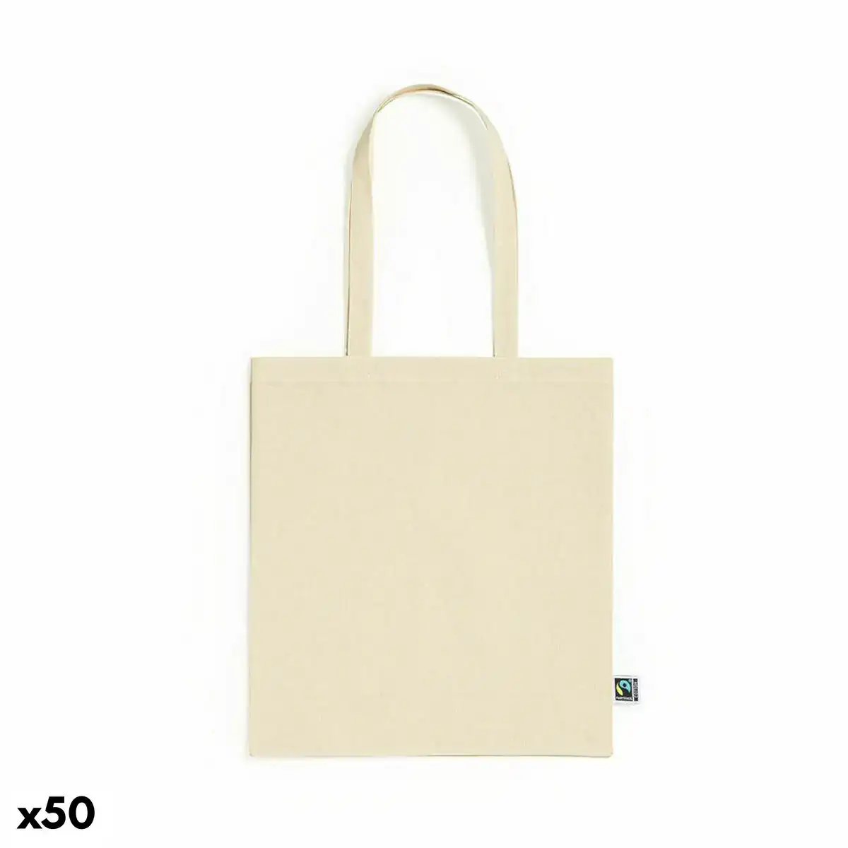 Sac 141266 100 coton naturel 50 unites _5299. DIAYTAR COTE D'IVOIRE - Où Choisir est un Voyage Cultuel. Explorez notre boutique en ligne et découvrez des produits qui célèbrent la richesse et la diversité culturelle du Côte d'Ivoire.
