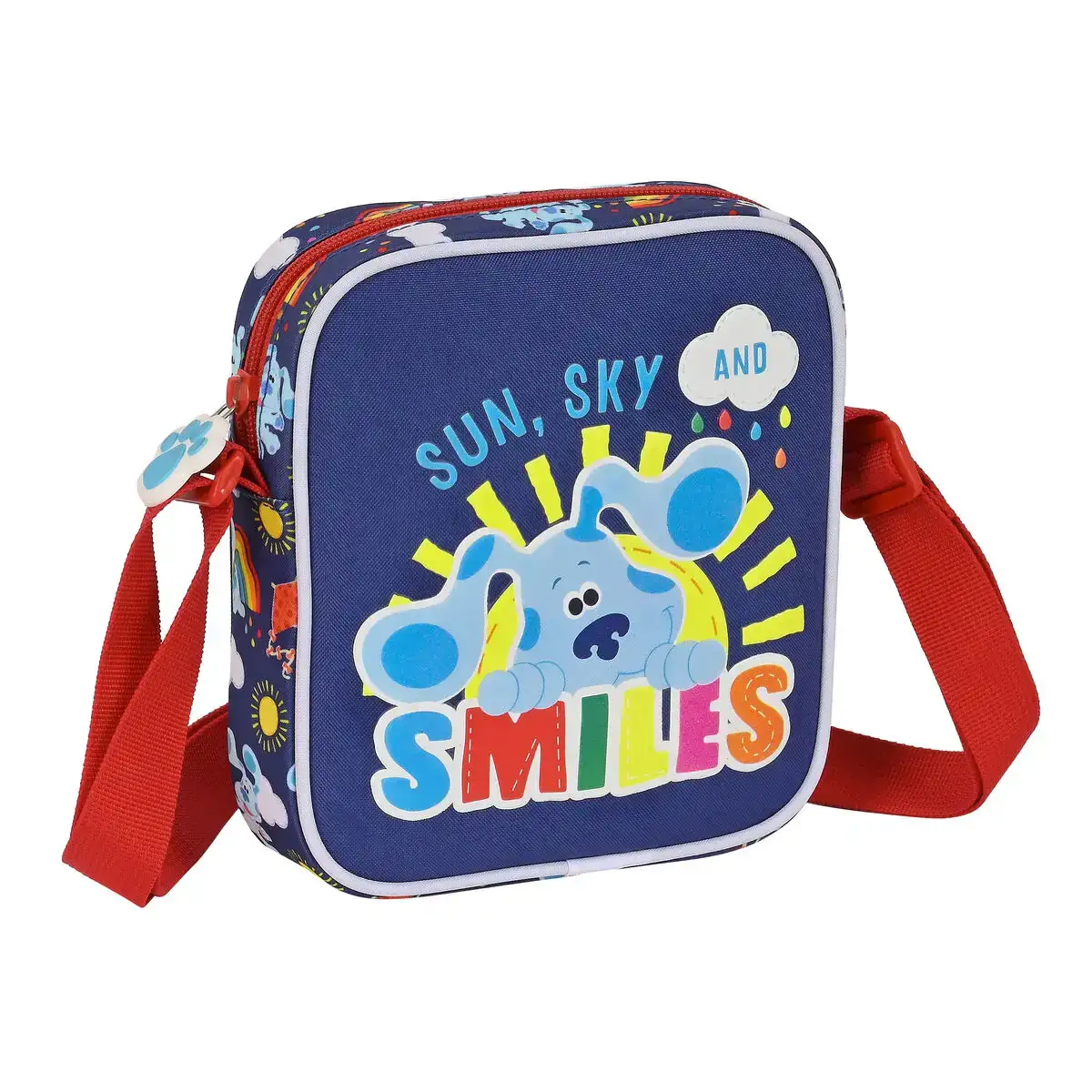 Sac a bandouliere blue s clues blue marine 16 x 18 x 4 cm _3280. DIAYTAR COTE D'IVOIRE - L'Art de Vivre le Shopping Authentique. Découvrez notre boutique en ligne et trouvez des produits qui incarnent la passion et le savoir-faire du Côte d'Ivoire.