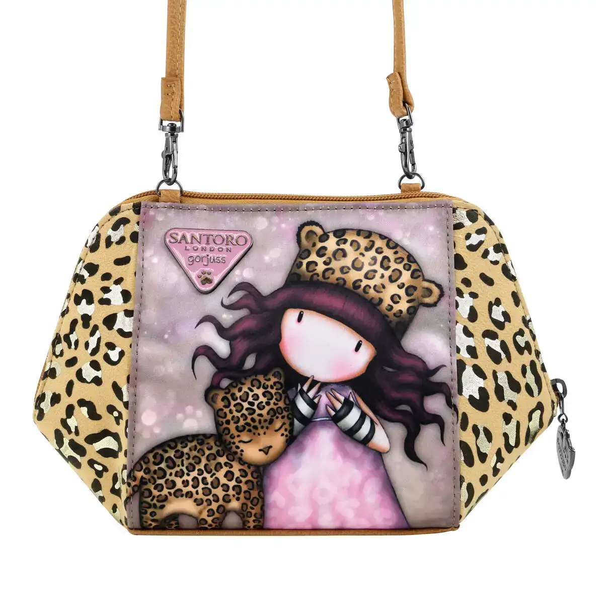 Sac a bandouliere gorjuss leopard 26 x 15 5 x 9 5 cm _6106. DIAYTAR COTE D'IVOIRE - Où le Shopping est un Plaisir Engagé. Parcourez notre catalogue et choisissez des produits qui respectent vos valeurs et vos attentes.