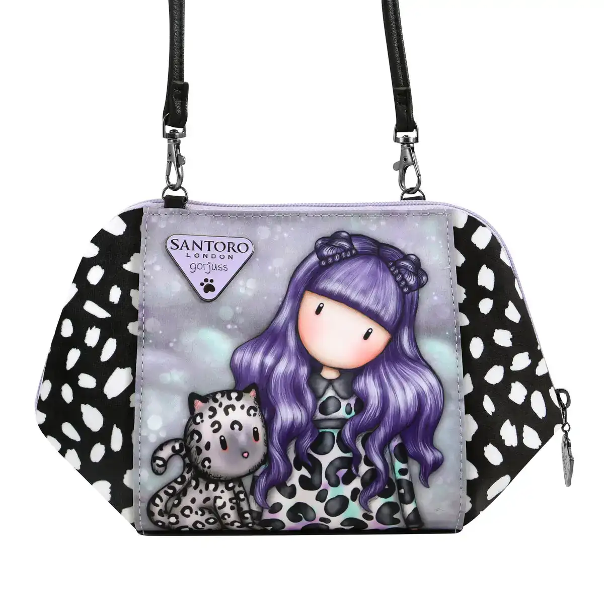 Sac a bandouliere gorjuss smitten kitten noir blanc 26 x 15 5 x 9 5 cm _8866. Bienvenue chez DIAYTAR COTE D'IVOIRE - Où Choisir Rime avec Découvrir. Plongez dans notre catalogue et trouvez des produits qui révèlent la diversité et la richesse culturelle du Côte d'Ivoire.