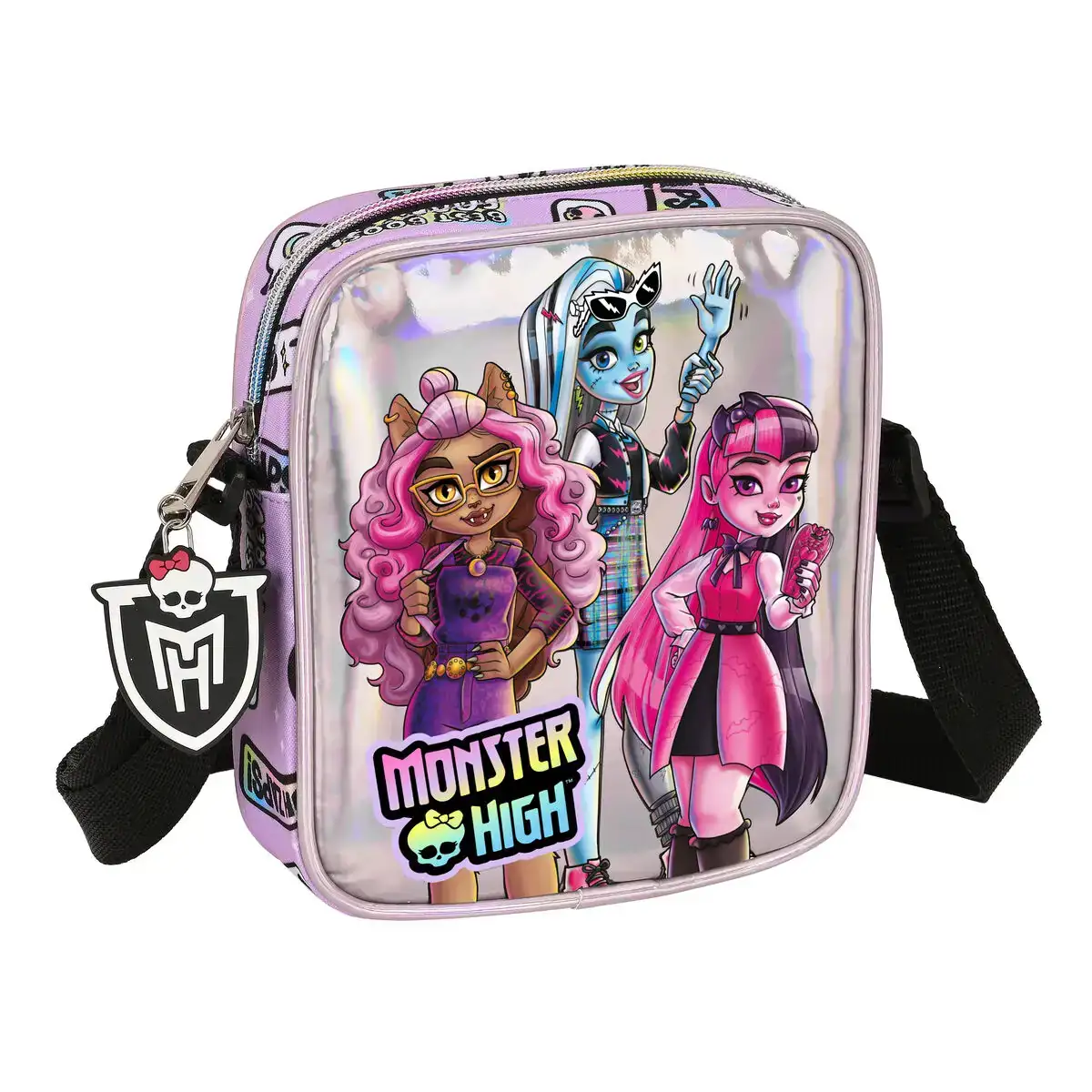 Sac a bandouliere monster high best boos lila 16 x 18 x 4 cm_8898. Entrez dans l'Univers de DIAYTAR COTE D'IVOIRE - Où le Shopping Devient une Découverte. Explorez nos rayons et dénichez des trésors qui illuminent votre quotidien.