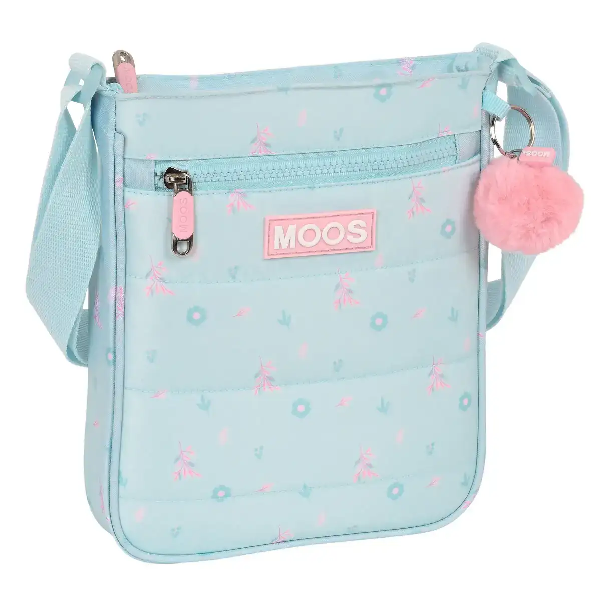 Sac a bandouliere moos garden 21 x 25 x 4 5 cm turquoise_1241. DIAYTAR COTE D'IVOIRE - L'Art de Vivre le Shopping Éthique. Parcourez notre gamme et choisissez des produits qui reflètent notre engagement envers des pratiques durables.