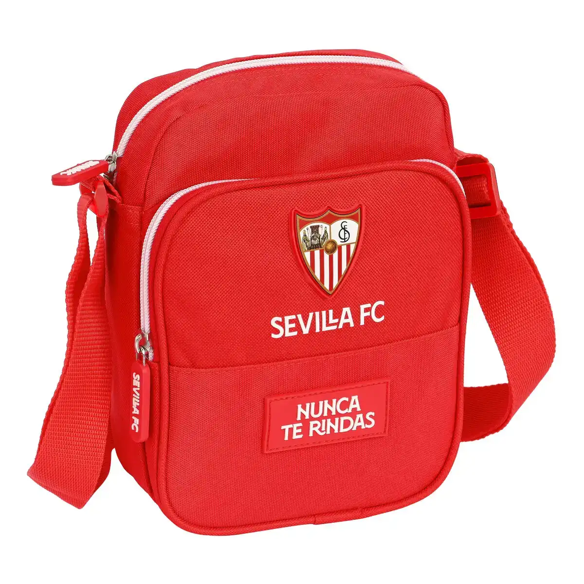Sac a bandouliere sevilla futbol club rouge 16 x 22 x 6 cm _7140. DIAYTAR COTE D'IVOIRE - Là où Choisir est une Célébration de l'Artisanat. Explorez notre gamme variée et choisissez des produits qui incarnent la tradition et le talent des artisans du Côte d'Ivoire.