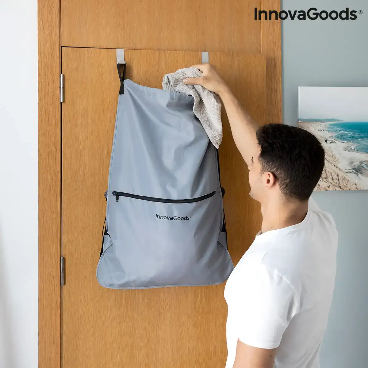 Sac a dos a linge sac pour la lessive clepac innovagoods_4762. Bienvenue sur DIAYTAR COTE D'IVOIRE - Où l'Élégance Rencontrer la Tradition. Explorez notre gamme variée et trouvez des articles qui marient le chic moderne au charme ancestral.