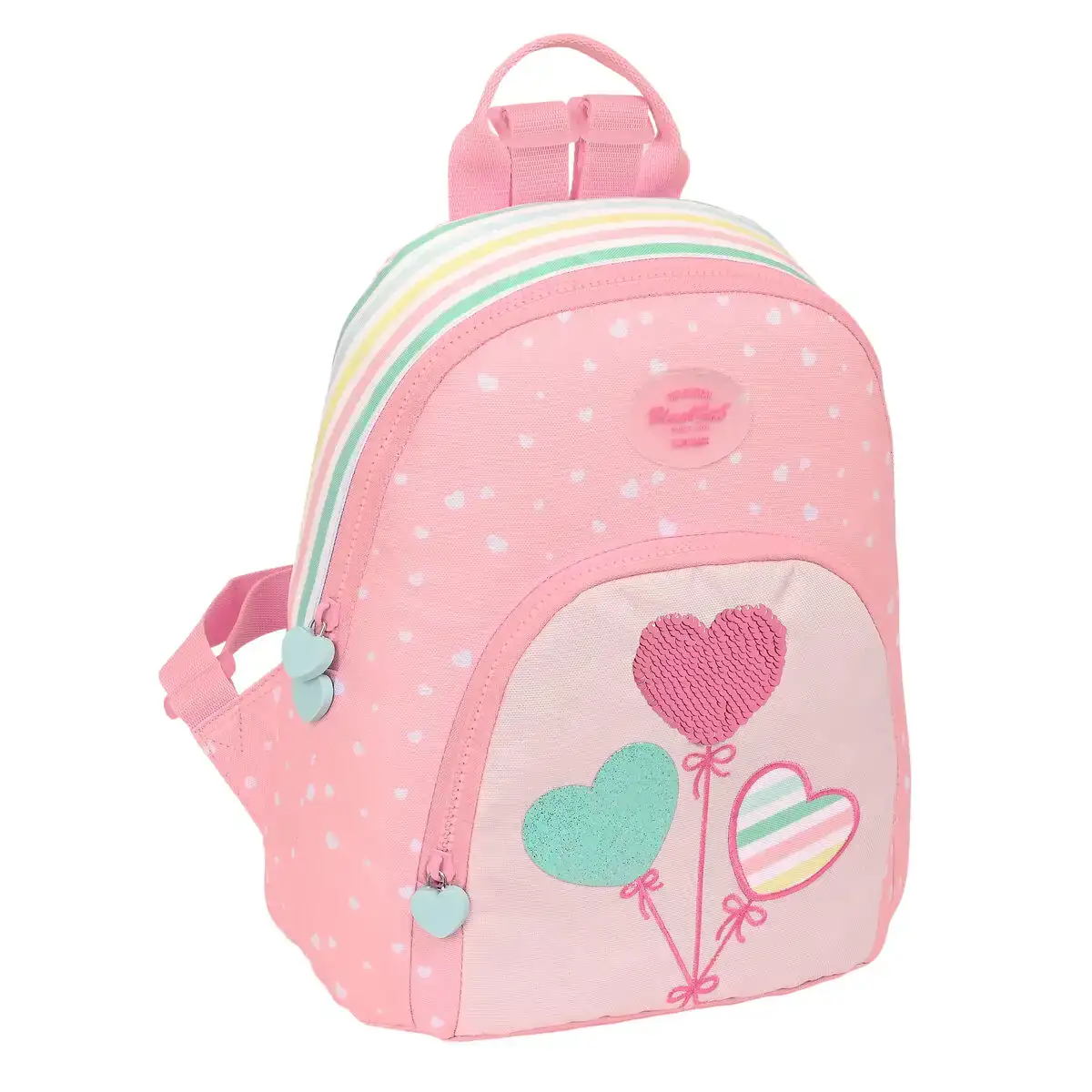 Sac a dos blackfit8 globitos mini rose 25 x 30 x 13 cm_4750. DIAYTAR COTE D'IVOIRE - Où Choisir est un Acte d'Amour pour le Côte d'Ivoire. Explorez notre boutique en ligne et choisissez des articles qui célèbrent la culture et l'artisanat du pays.