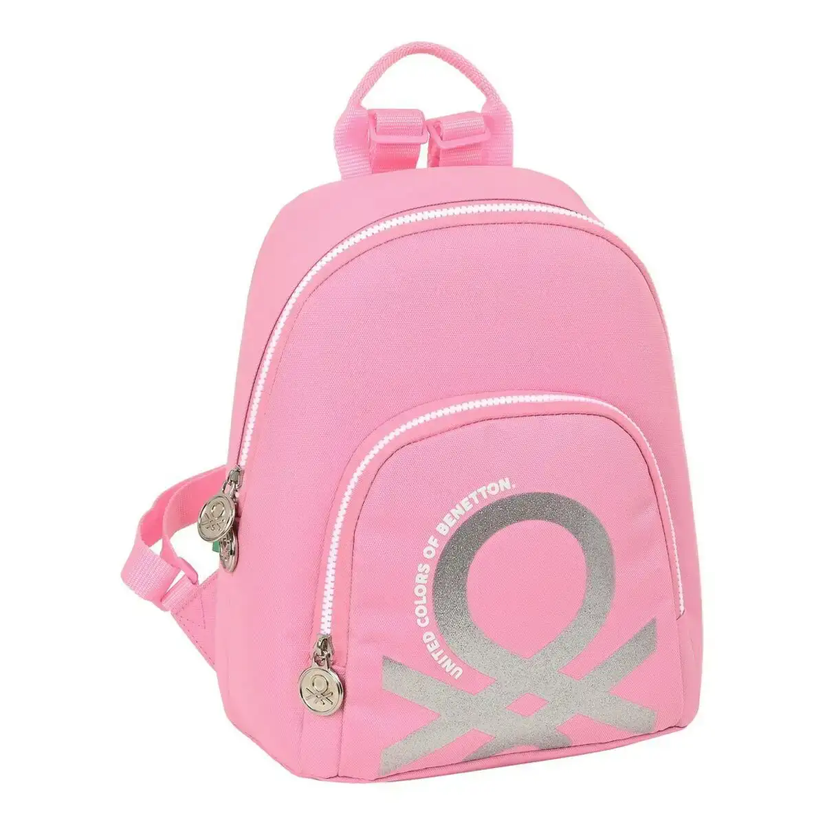 Sac a dos casual benetton flamingo pink rose 25 x 30 x 13 cm_8002. Entrez dans l'Univers de DIAYTAR COTE D'IVOIRE - Où l'Élégance Rencontre la Tradition. Explorez notre gamme variée et trouvez des articles qui ajoutent une touche de sophistication à votre vie.