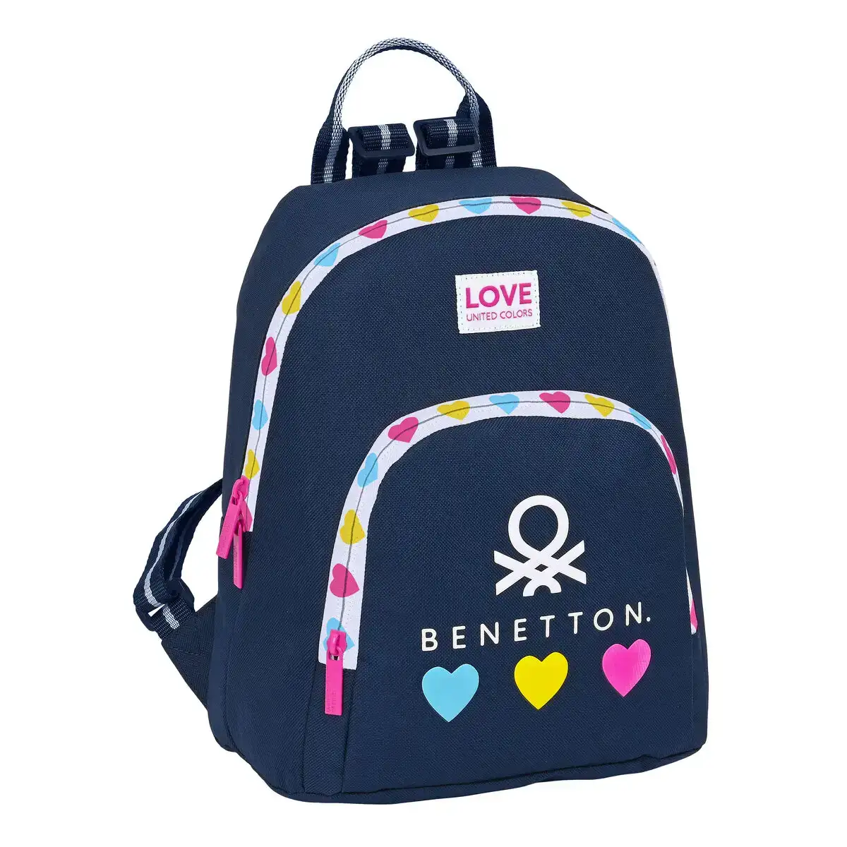 Sac a dos casual benetton love blue marine 13 l_4179. DIAYTAR COTE D'IVOIRE - Votre Passage vers le Raffinement. Plongez dans notre univers de produits exquis et choisissez des articles qui ajoutent une touche de sophistication à votre vie.