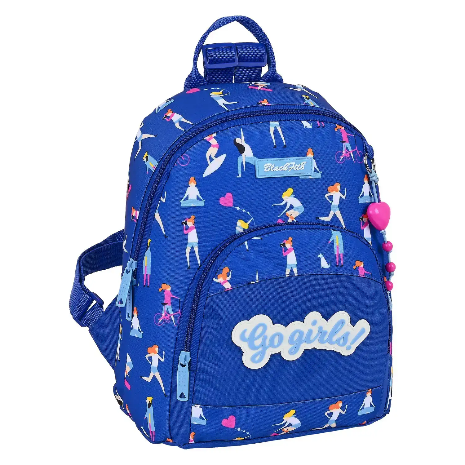 Sac a dos casual blackfit8 go girls bleu 25 x 30 x 13 cm _1998. DIAYTAR COTE D'IVOIRE - Où Choisir Devient un Acte de Découverte. Découvrez notre gamme et choisissez des produits qui éveillent votre curiosité et élargissent vos horizons.