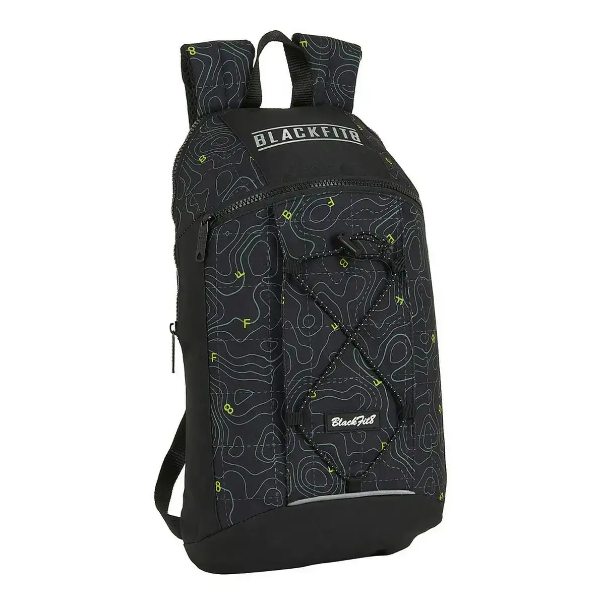 Sac a dos casual blackfit8 m821c noir vert 22 x 39 x 10 cm_8835. DIAYTAR COTE D'IVOIRE - L'Art du Shopping Éclairé. Naviguez à travers notre plateforme intuitive et découvrez une variété d'articles soigneusement sélectionnés pour répondre à vos besoins et à vos envies.