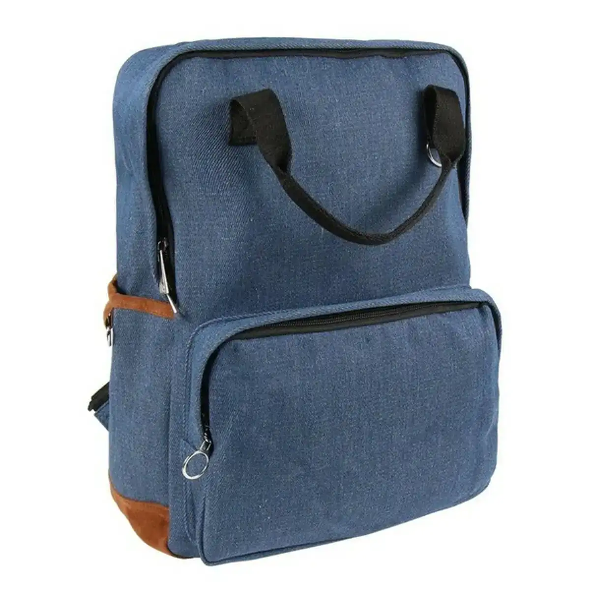 Sac a dos casual denim patch_4824. DIAYTAR COTE D'IVOIRE - Là où la Beauté Rencontre la Fonctionnalité. Parcourez notre sélection pour trouver des produits qui allient esthétique et praticité, pour un quotidien sublimé.