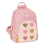 Sac a dos casual glow lab hearts rose 25 x 30 x 13 cm_8142. DIAYTAR COTE D'IVOIRE - Votre Passage vers le Chic et l'Élégance. Naviguez à travers notre boutique en ligne pour trouver des produits qui ajoutent une touche sophistiquée à votre style.