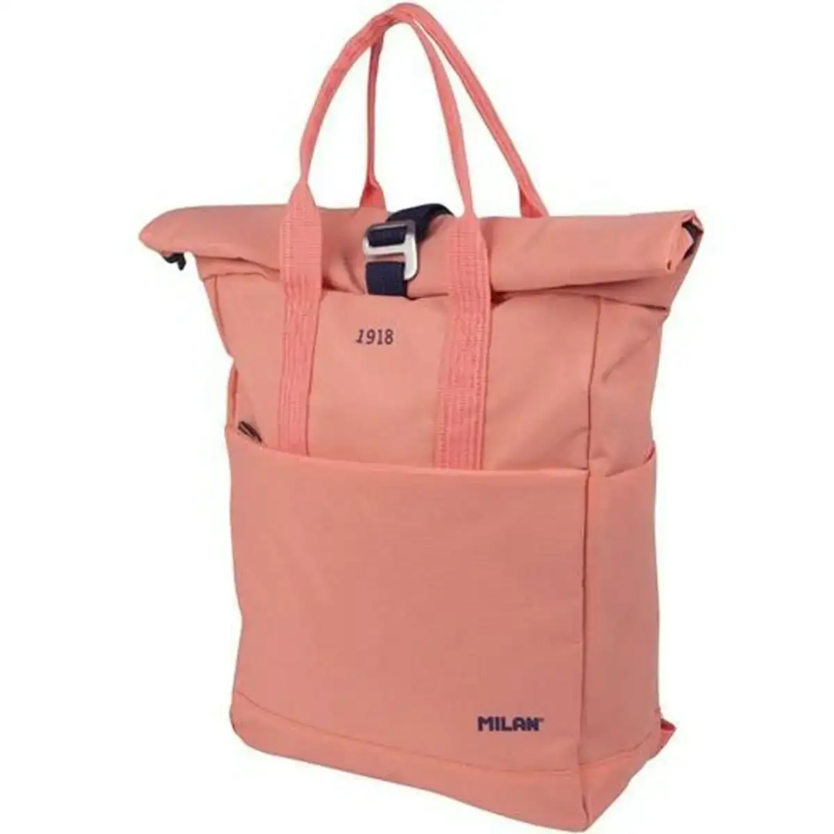 Sac a dos casual milan rose 42 x 29 x 11 cm _1521. DIAYTAR COTE D'IVOIRE - Votre Destination Shopping Authentique. Explorez notre boutique en ligne et découvrez des trésors qui reflètent l'âme du Côte d'Ivoire, pour une expérience shopping unique.