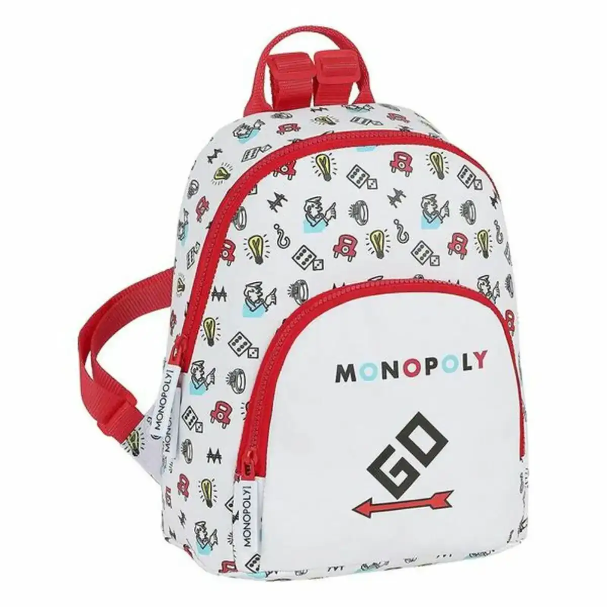 Sac a dos casual monopoly_3973. Entrez dans l'Univers de DIAYTAR COTE D'IVOIRE - Où Choisir est un Voyage. Explorez notre gamme diversifiée et trouvez des articles qui répondent à tous vos besoins et envies.