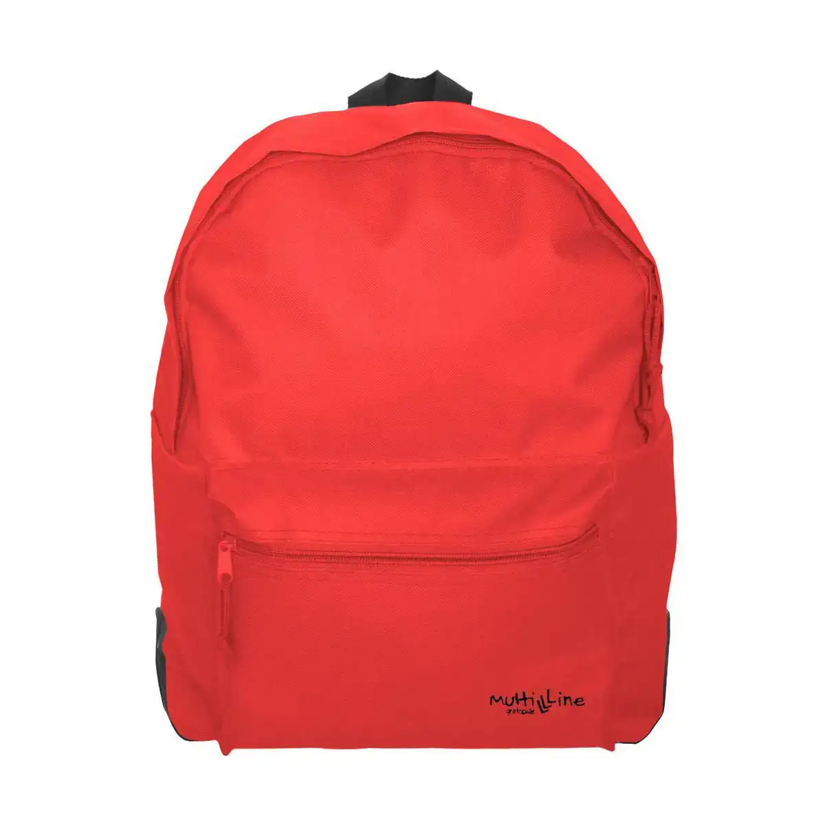 Sac a dos casual multiline 34 x 44 x 14 cm rouge_2085. DIAYTAR COTE D'IVOIRE - Votre Destination pour un Shopping Unique. Parcourez notre catalogue et trouvez des articles qui expriment votre singularité et votre style.
