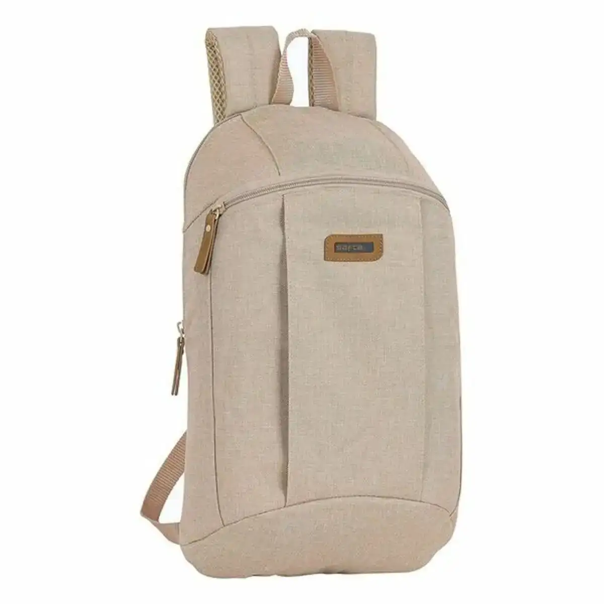 Sac a dos casual safta beige_2923. DIAYTAR COTE D'IVOIRE - Là où le Shopping Devient une Expérience. Naviguez à travers notre catalogue diversifié et découvrez des produits qui ajoutent de la couleur et de la passion à votre vie.