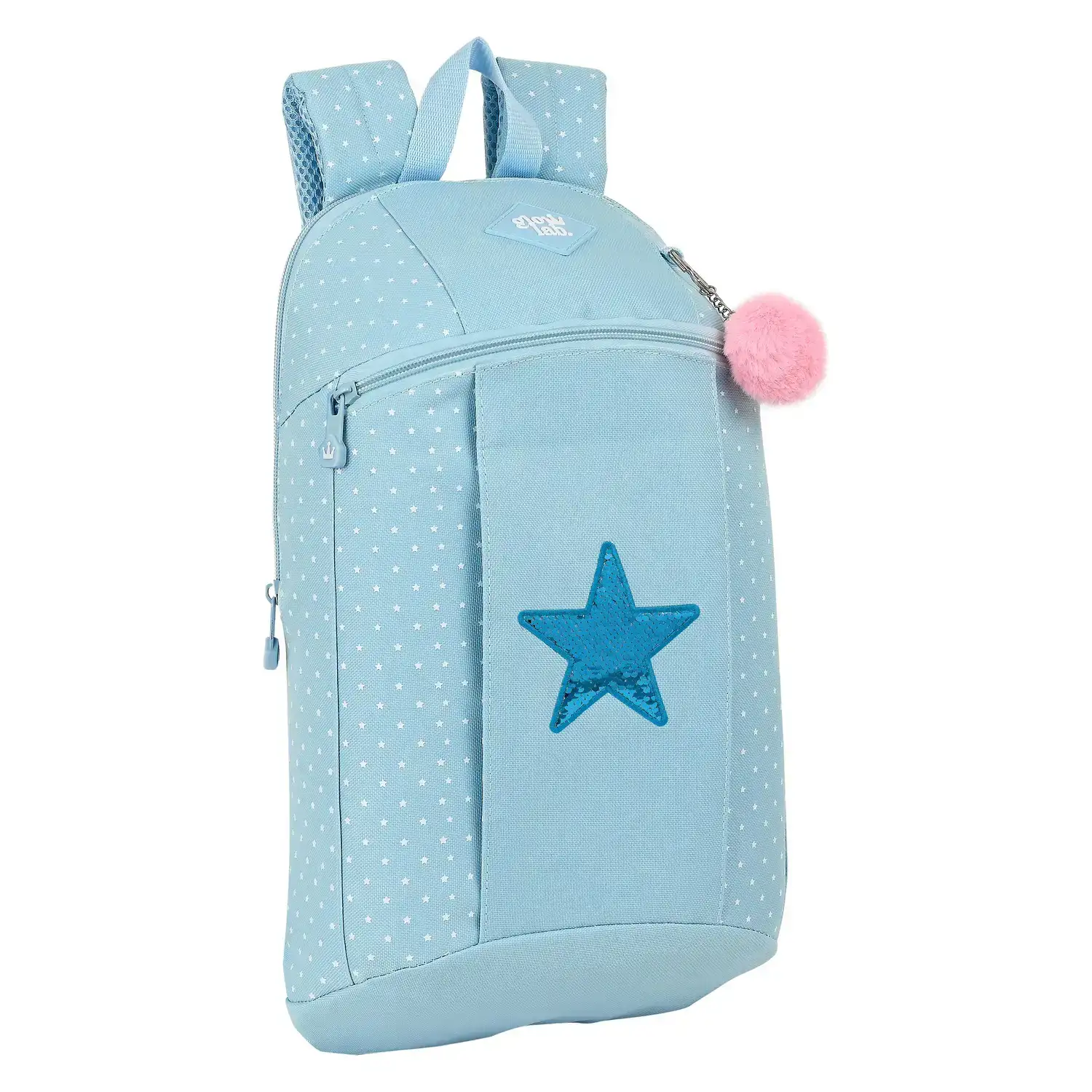 Sac a dos casual star glow lab star bleu clair 22 x 39 x 10 cm _2860. DIAYTAR COTE D'IVOIRE - L'Art du Shopping Éclairé. Naviguez à travers notre plateforme intuitive et découvrez une variété d'articles soigneusement sélectionnés pour répondre à vos besoins et à vos envies.
