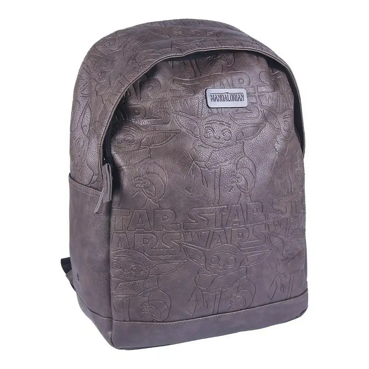 Sac a dos casual the mandalorian marron 32 x 45 x 15 cm _8965. DIAYTAR COTE D'IVOIRE - Où l'Élégance Rencontré l'Accessibilité. Parcourez notre catalogue et trouvez des produits qui apportent une touche de sophistication à votre vie quotidienne sans compromettre votre budget.