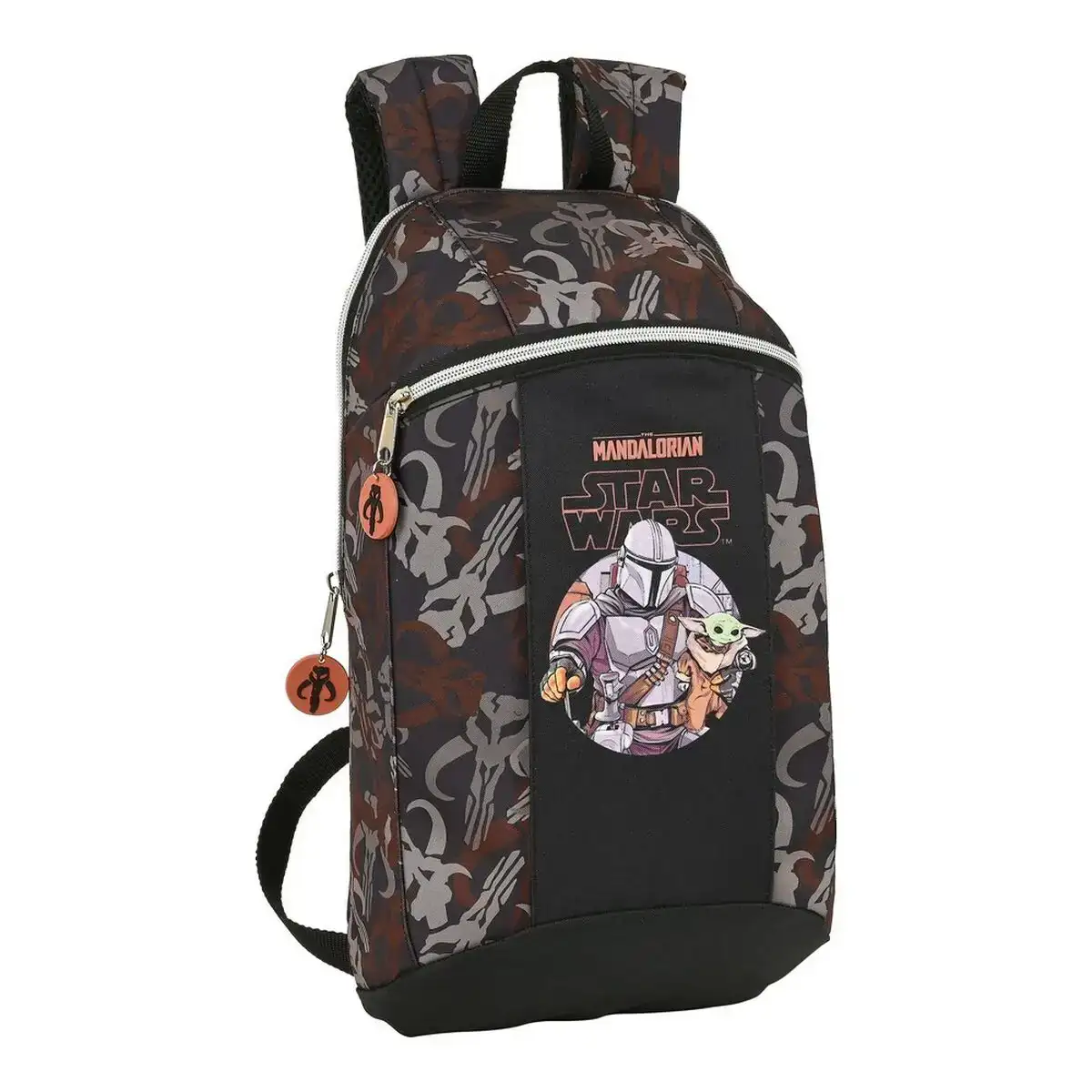 Sac a dos casual the mandalorian the guild noir marron 22 x 39 x 10 cm _2475. DIAYTAR COTE D'IVOIRE - Où Chaque Produit a son Histoire. Découvrez notre gamme de produits, chacun portant en lui le récit de l'artisanat et de la passion, pour vous offrir une expérience de shopping authentique.