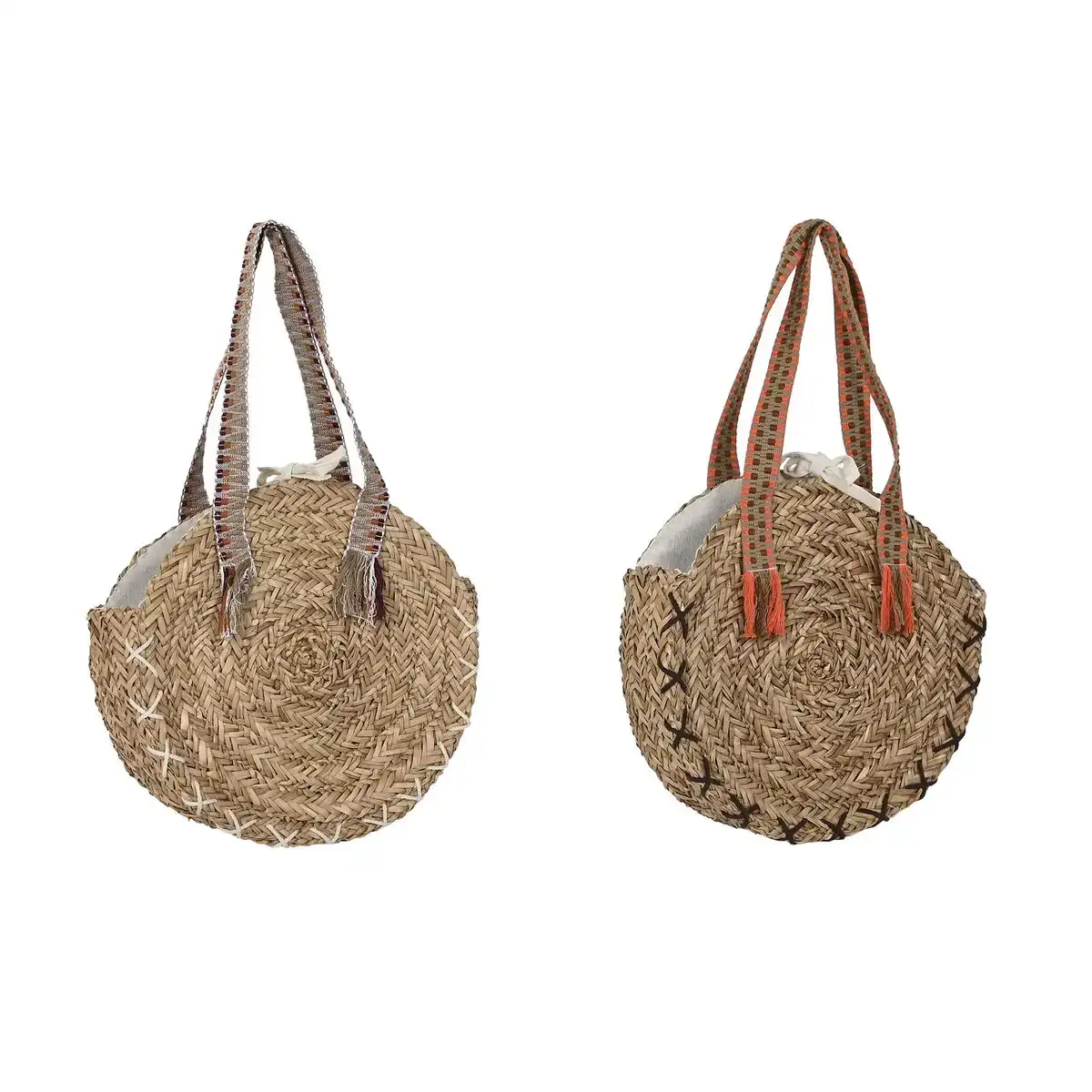 Sac a dos dkd home decor 41 x 10 x 66 cm marron orange vert herbier marin 2 unites _1753. Bienvenue sur DIAYTAR COTE D'IVOIRE - Où Chaque Article a son Histoire. Découvrez notre sélection méticuleuse de produits qui racontent l'authenticité et la beauté du Côte d'Ivoire.