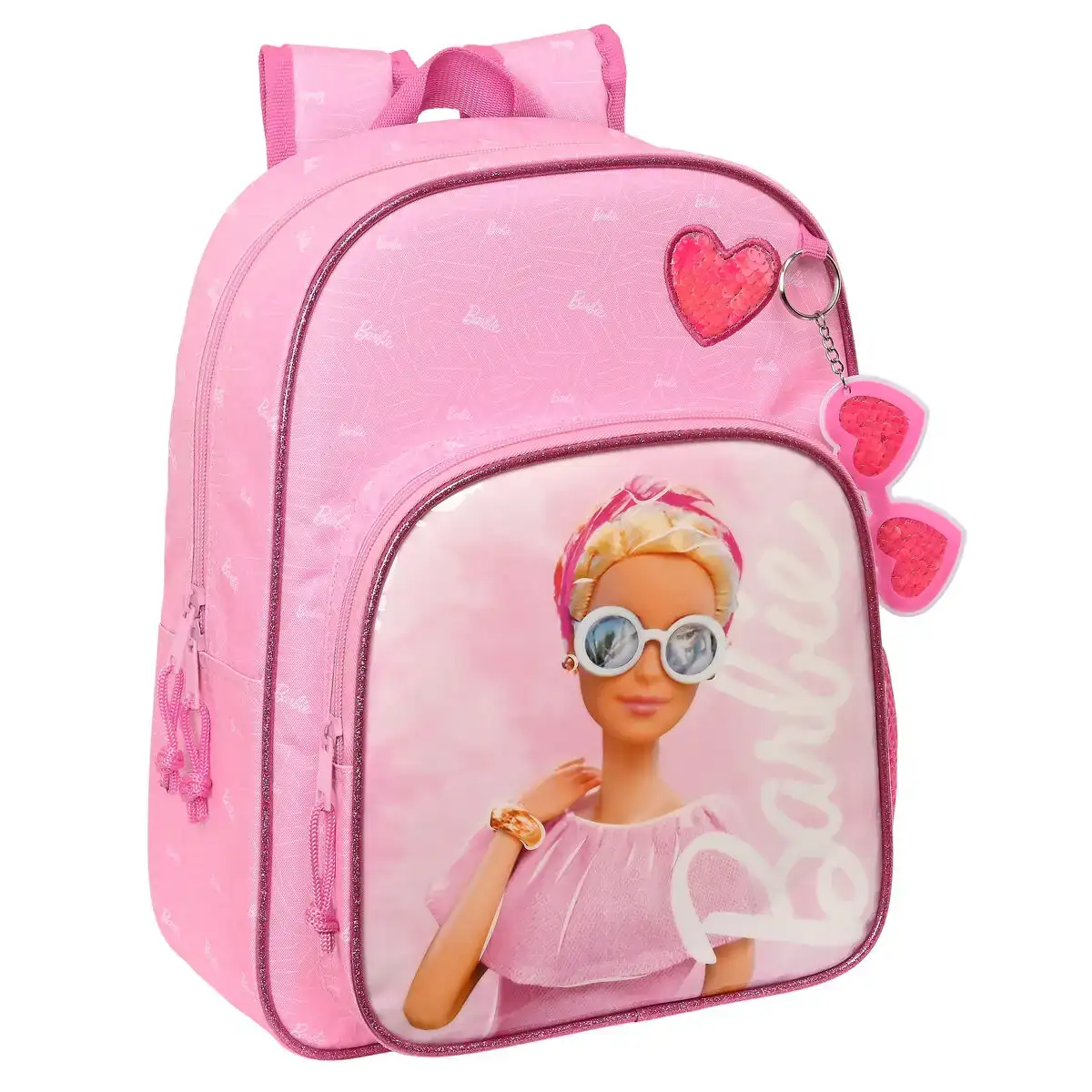 Sac a dos enfant barbie girl rose 26 x 34 x 11 cm_6947. DIAYTAR COTE D'IVOIRE - Votre Passage vers l'Éclat et la Beauté. Explorez notre boutique en ligne et trouvez des produits qui subliment votre apparence et votre espace.