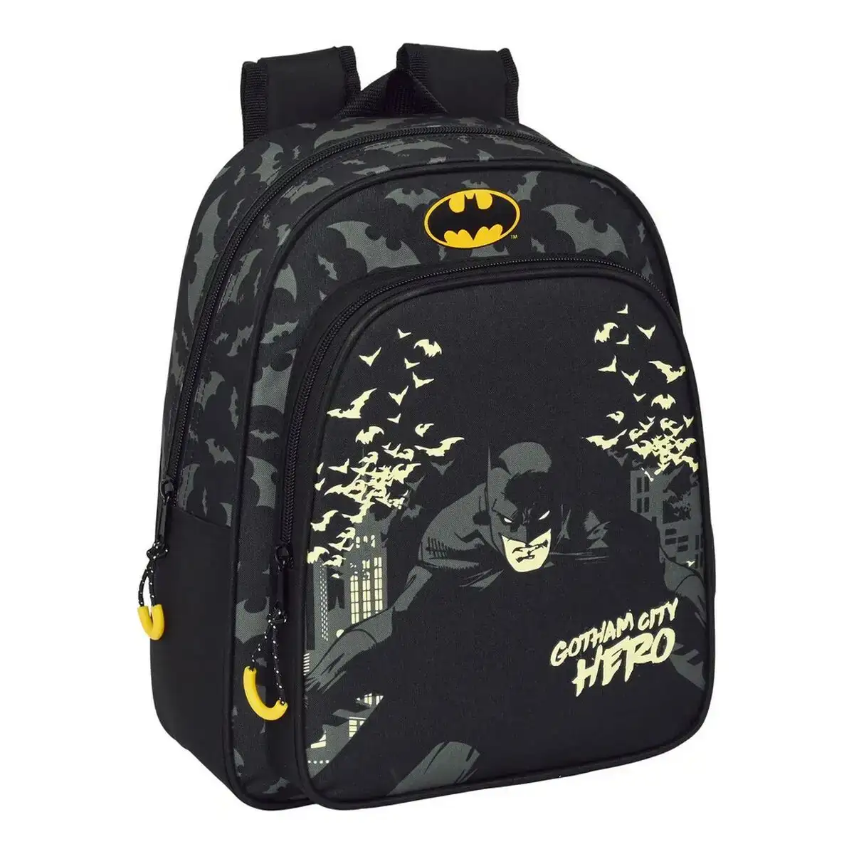 Sac a dos enfant batman hero noir 27 x 33 x 10 cm_5672. Bienvenue sur DIAYTAR COTE D'IVOIRE - Où Chaque Détail compte. Plongez dans notre univers et choisissez des produits qui ajoutent de l'éclat et de la joie à votre quotidien.