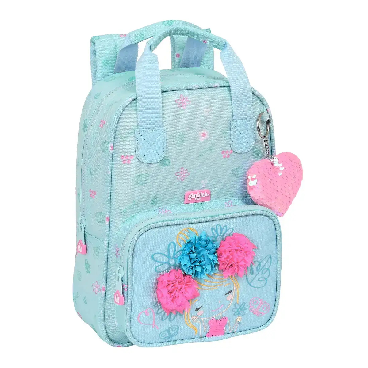 Sac a dos enfant glow lab cute doll bleu clair 20 x 28 x 8 cm _3015. DIAYTAR COTE D'IVOIRE - Votre Plateforme Shopping Engagée. Explorez notre catalogue et choisissez des produits qui reflètent notre dévouement envers la qualité et la satisfaction du client.