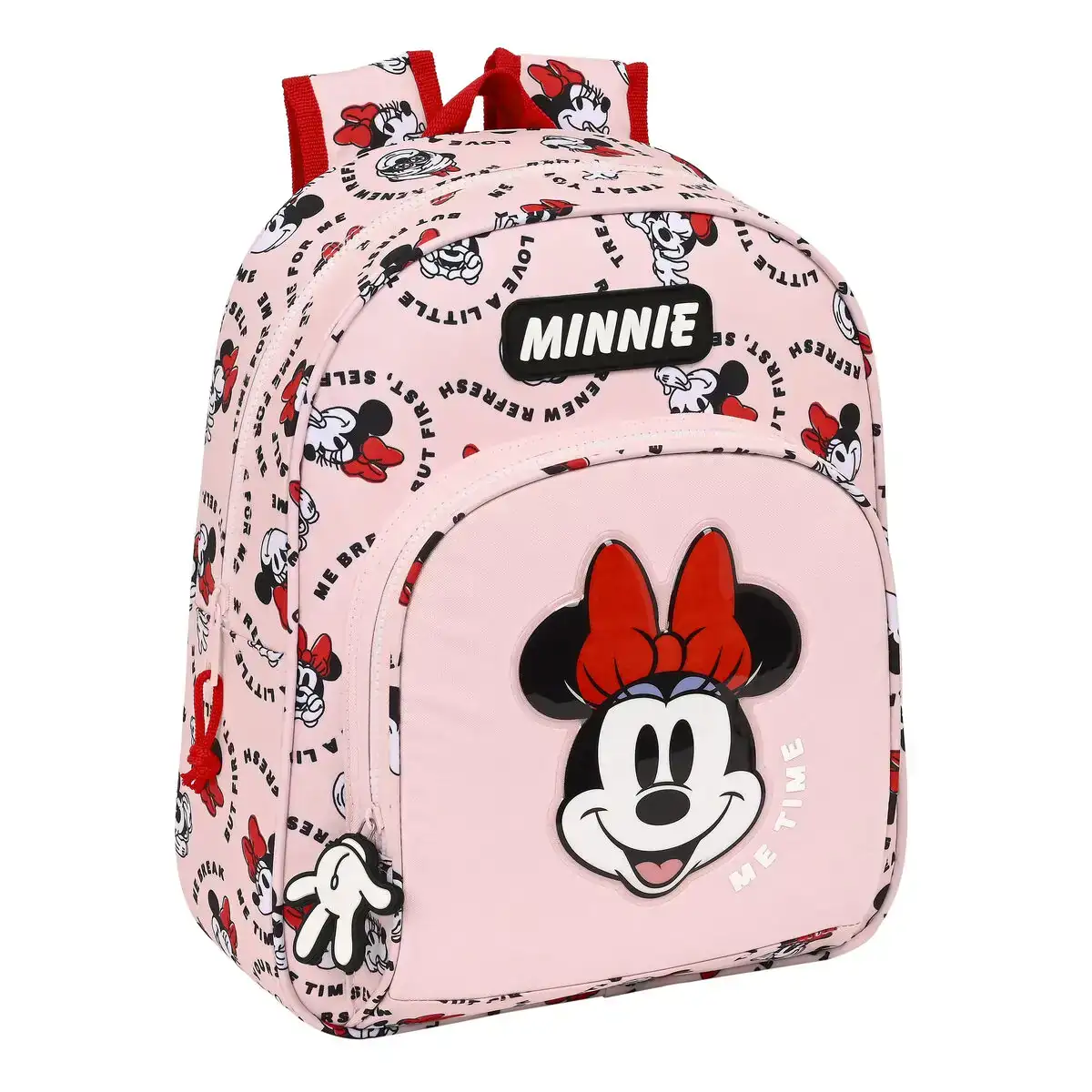 Sac a dos enfant minnie mouse me time rose 28 x 34 x 10 cm _6803. DIAYTAR COTE D'IVOIRE - L'Art de Vivre le Shopping Authentique. Découvrez notre boutique en ligne et trouvez des produits qui célèbrent la culture et l'héritage du Côte d'Ivoire.