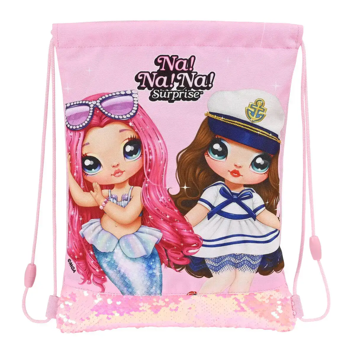 Sac a dos enfant na na na surprise sparkles rose 26 x 34 x 1 cm _3922. DIAYTAR COTE D'IVOIRE - Là où la Découverte est au Rendez-vous. Plongez dans notre catalogue et trouvez des articles qui éveilleront votre curiosité et élargiront vos horizons.