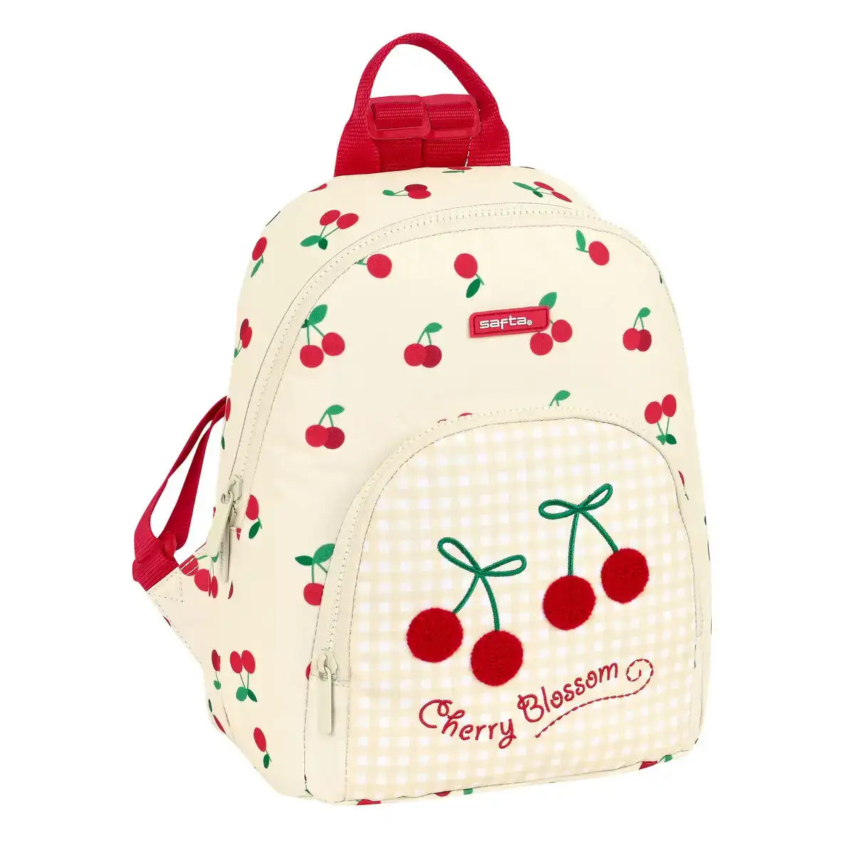 Sac a dos enfant safta cherry mini beige 25 x 30 x 13 cm _6801. Bienvenue chez DIAYTAR COTE D'IVOIRE - Où Chaque Produit a son Âme. Découvrez notre gamme et choisissez des articles qui résonnent avec votre personnalité et vos valeurs.