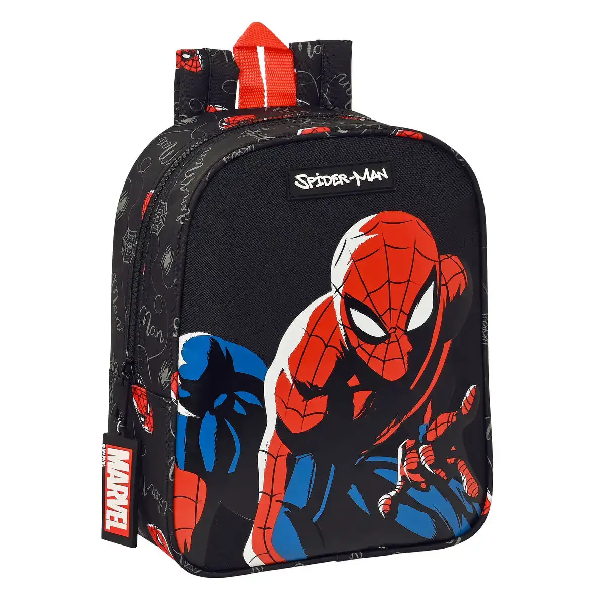 Sac a dos enfant spiderman hero noir 22 x 27 x 10 cm _2824. DIAYTAR COTE D'IVOIRE - Où la Qualité est Notre Engagement. Explorez notre boutique en ligne pour découvrir des produits conçus pour vous apporter satisfaction et plaisir.