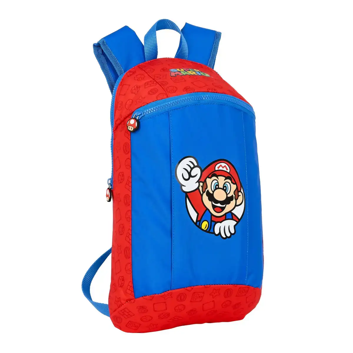 Sac a dos enfant super mario mini rouge bleu 22 x 39 x 10 cm _9874. DIAYTAR COTE D'IVOIRE - Là où la Qualité est Non Négociable. Parcourez notre boutique en ligne pour découvrir des produits qui incarnent le raffinement et l'excellence du Côte d'Ivoire.