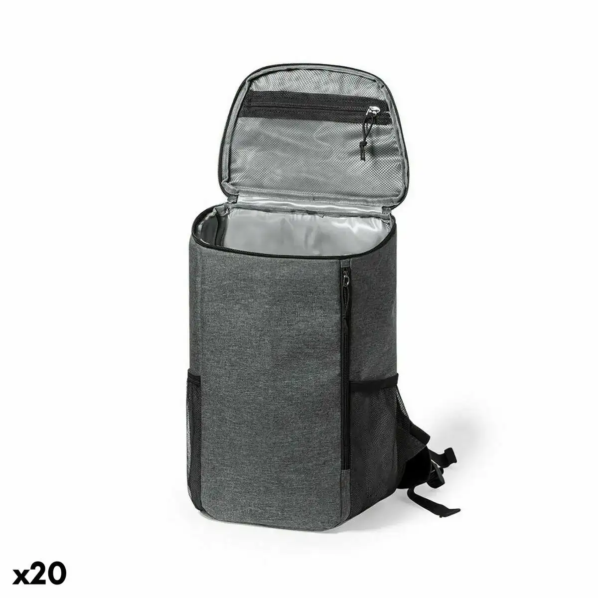 Sac a dos refrigerateur 141096 gris plastique recycle 20 unites _3419. DIAYTAR COTE D'IVOIRE - Où Chaque Achat Raconte une Histoire. Parcourez notre boutique en ligne pour trouver des articles qui évoquent le savoir-faire et la tradition du Côte d'Ivoire.