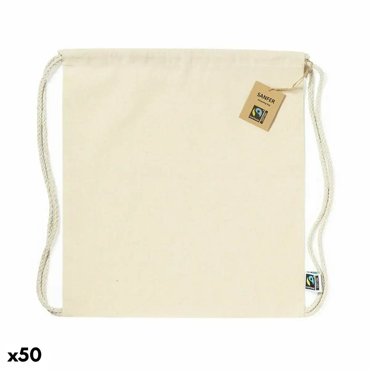 Sac a dos serre par des ficelles 141267 100 coton polyester 210d naturel 50 unites _9483. DIAYTAR COTE D'IVOIRE - Votre Plateforme Shopping, Votre Choix Éclairé. Explorez nos offres et choisissez des articles de qualité qui reflètent votre style et vos valeurs.