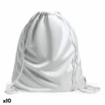 Sac a dos serre par des ficelles 142608 blanc 10 unites _8972. Bienvenue chez DIAYTAR COTE D'IVOIRE - Où le Shopping Devient une Aventure. Découvrez notre collection diversifiée et explorez des produits qui reflètent la diversité du Côte d'Ivoire.